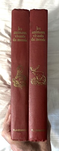 Les Animaux Vivants du Monde 2 Vol Set Cornish Living Animals World French - Picture 2 of 11