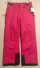 NWT Arctix 5K Snow Pants Child Kids Size L 14/16 Fuchsia Reinforced Knees  Seat