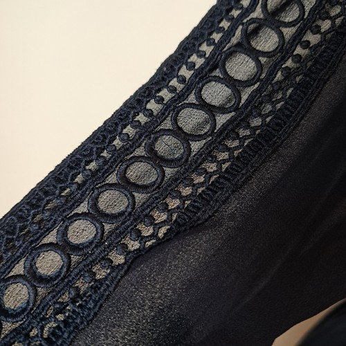 Forever New Womens Dress Size 8 Navy Lace Formal Event Occasion Cocktail - Picture 5 of 14