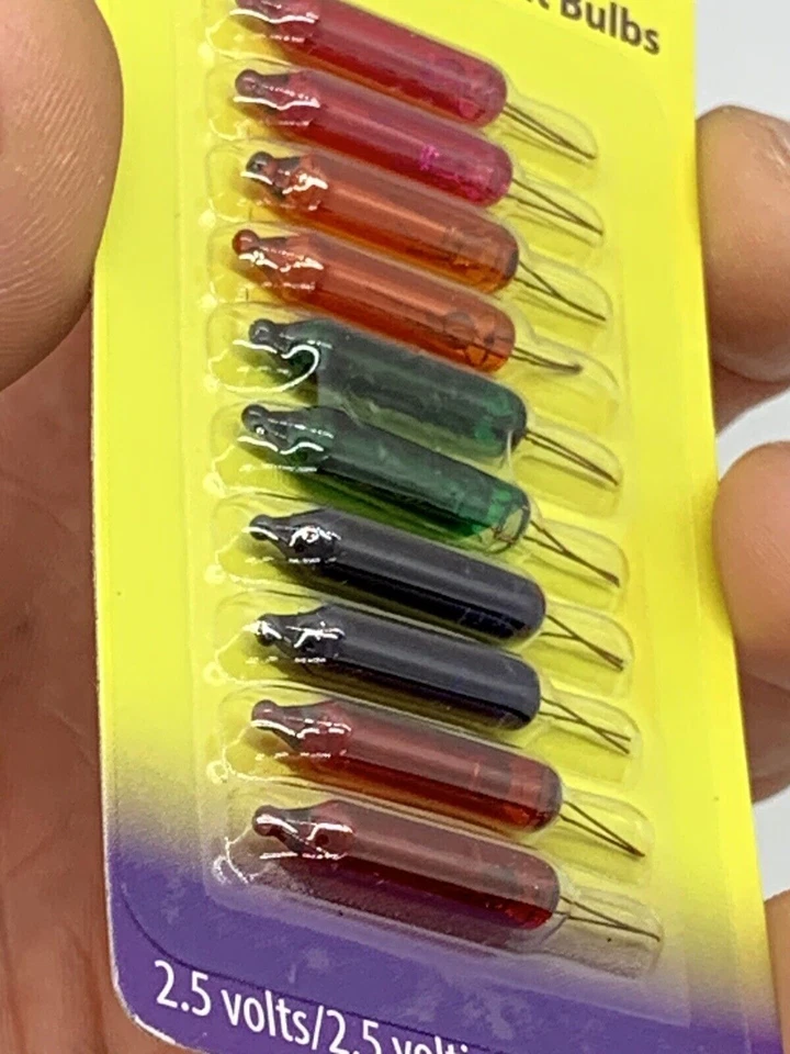 Light Keeper Pro 10-Pack Replacement Bulbs Colored 2.5V 170mA Christmas Tree - Image 2 of 3