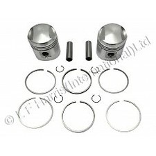 TRIUMPH 350 T90 PISTON SET CP198 E4670 58.25mm STD LF HARRIS