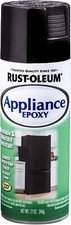 Rust-Oleum 7886830 Specialty Appliance Epoxy Spray Paint, 12 oz, Black, 1 Pack