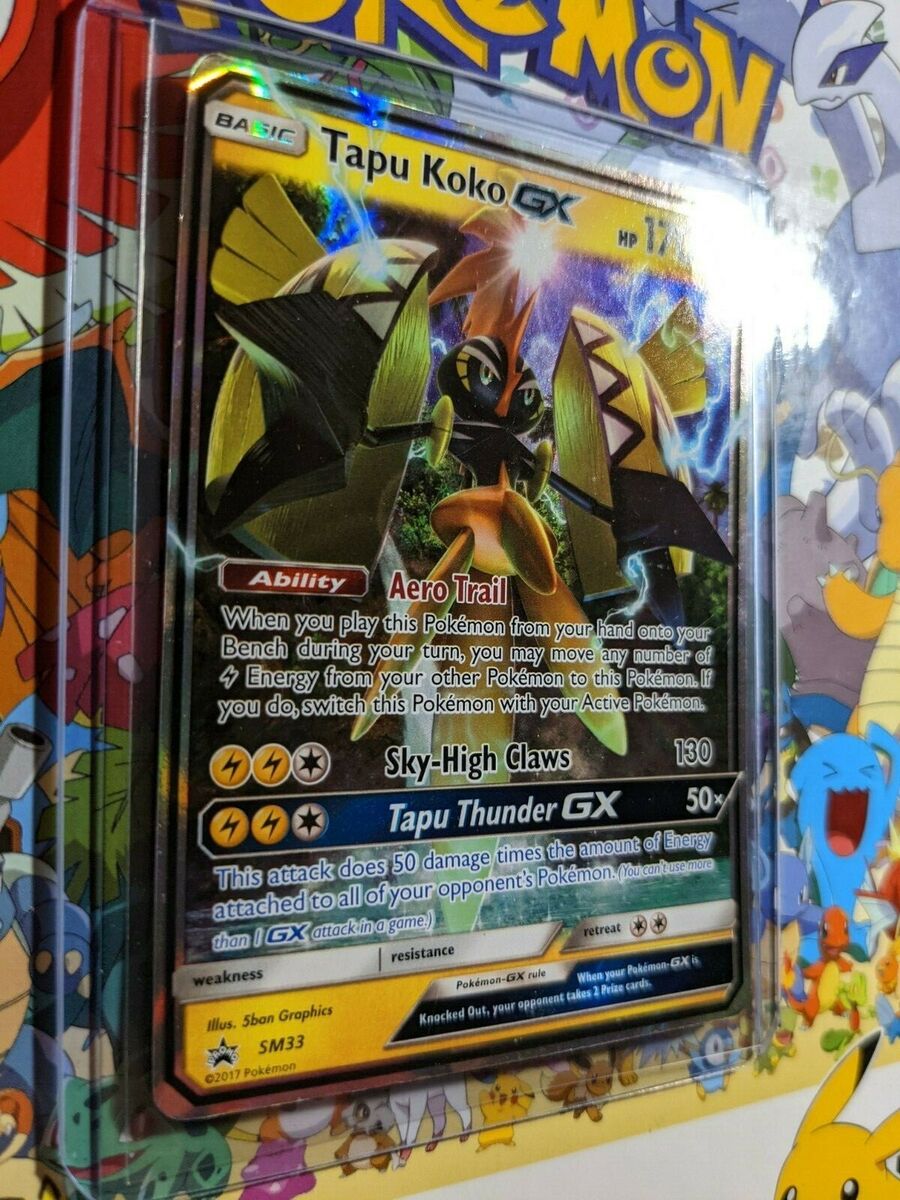  Tapu Koko GX - SM33 - Promo - SM Black Star Promo