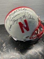 Nebraska Cornhuskers Johnny Rodgers Signed  Helmet 