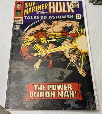 Tales to Astonish  #82  VG+ Iron Man vs Sub-Mariner