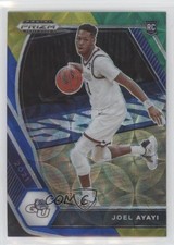2021-22 Panini Prizm Draft Picks Choice Blue Yellow & Green Joel Ayayi #29 07rd