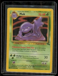 Muk 28/62 Fossil Non-Holo Rare