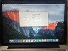 MacBook Pro 13" Retina Early 2015 A1502 Core i5 2.7GHz 8GB 256GB SSD