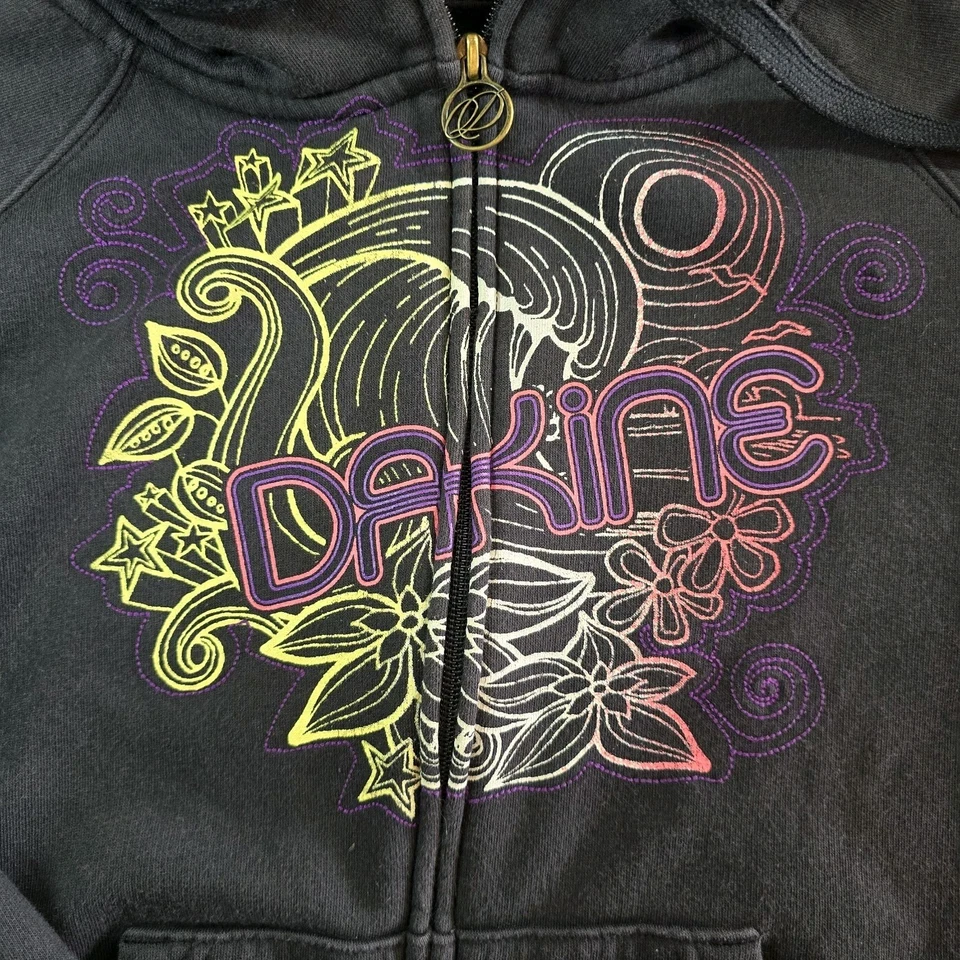 Sudadera con capucha y cremallera Y2K Dakine para mujer talla mediana Foto 4 de 4