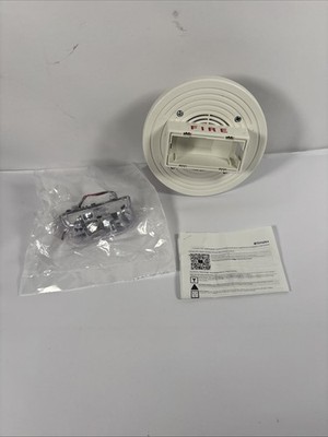 Simplex 4906-9154 Ceiling Fire Alarm Speaker Strobe - White