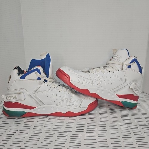 Converse Aero Jam Mid Larry Johnson White Red Blue Men's Size 7.5 144262C Fastbr - Picture 6 of 16