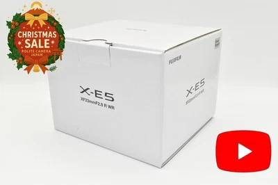 [Vente de Noël] Objectif Fujifilm X-E5 23 mm F2,8 R WR Argent appareil photo ... - Photo 1/4