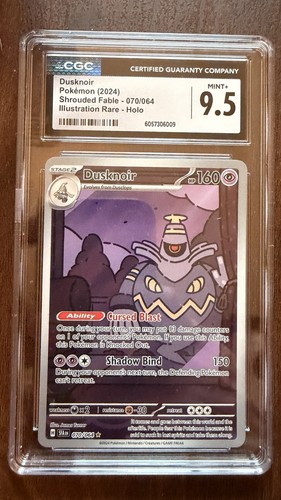 Dusknoir graded CGC 9.5 for sale on eBay