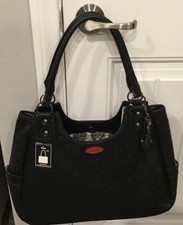 Ed Hardy VIRAL Black All Over Print, Large Tote, NWT