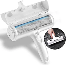 ACE2ACE Pet Hair Removal Tool, Reusable Lint Roller for Pet Hair, Self Clean Cat