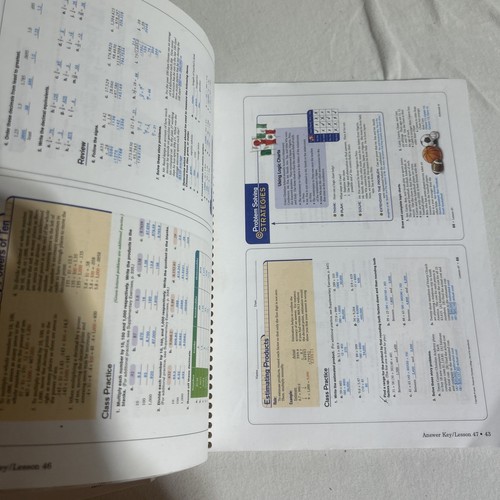 Abeka Arithmetic 6 FOURTH Edition ANSWER KEY, TEACHER QUIZ AND CURRICULUM PLANS - Picture 12 of 15