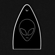 GUITAR TRUSS ROD COVER - Engraved Etch Fit Paul Reed Smith PRS USA - ALIEN HEAD
