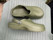 Lakeland Active Garden Clogs Khaki Wide Fit Size 8 42 New Without Tags