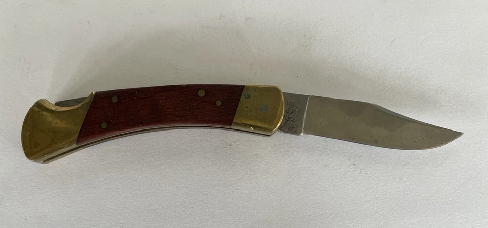 Navaja de Bolsillo Cazador Plegable Vintage Imperial Frontier Coke 8 1/2” Nueva Antigua 4815U Foto 2 de 4