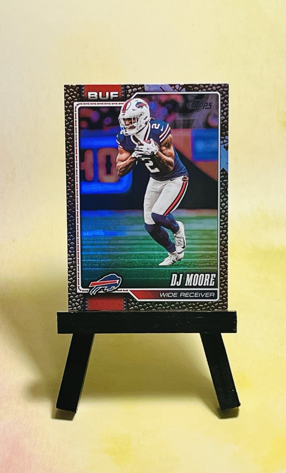 🏈Topps 2026 DJ Moore #36 Buffalo Bills. Pigskin Border
