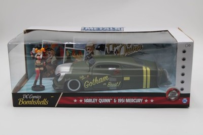 Jada 1:24 DC Comics Bombshells Harley Quinn  & 1951 Mercury