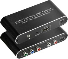 HDMI to Component Converter with Scaler Function, YPbPr 5RCA RGB...