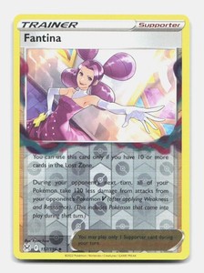 Fantina 157/196 Reverse Holo Lost Origin Pokemon TCG