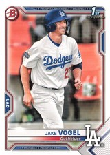 2021 Bowman - Prospects Jake Vogel #BP-59 (RC)