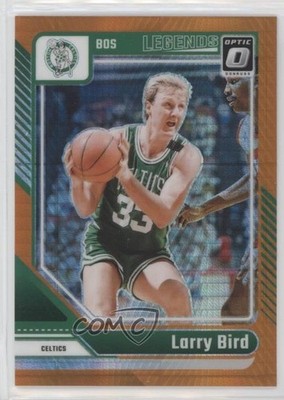 2024 Panini Donruss Optic Legends Orange Hyper Prizm 200/299 Larry Bird HOF 0x5i