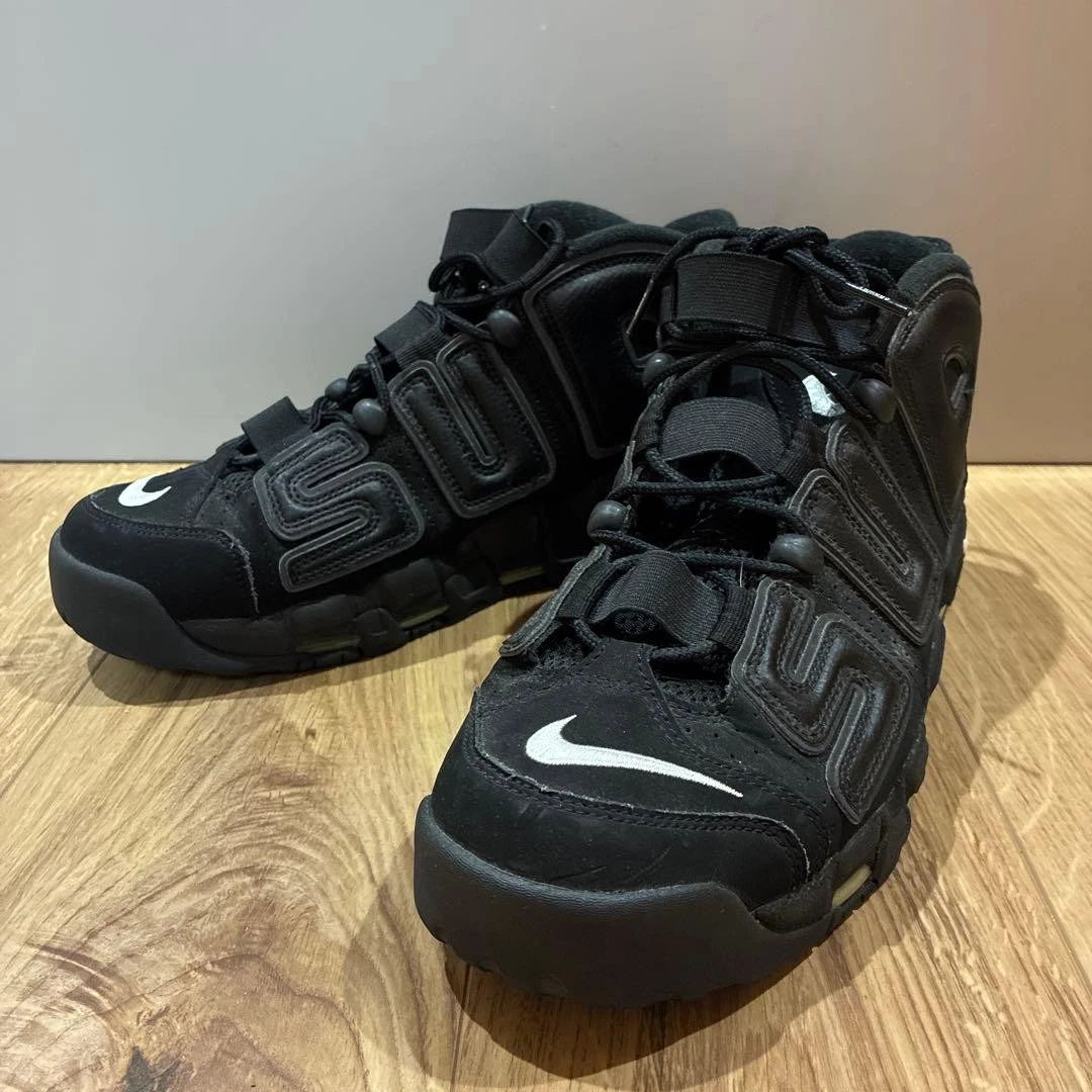 Nike Supreme x Air More Uptempo Black | eBay