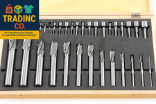 40 PC 3 Flute HSS Straight Shank Interchangeable Pilot Counterbore Set 404-7376 