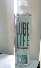 Water-Based Personal Lubricant 8 Fl Oz - Toy-Safe, Non-Staining & Easy Clean-Up