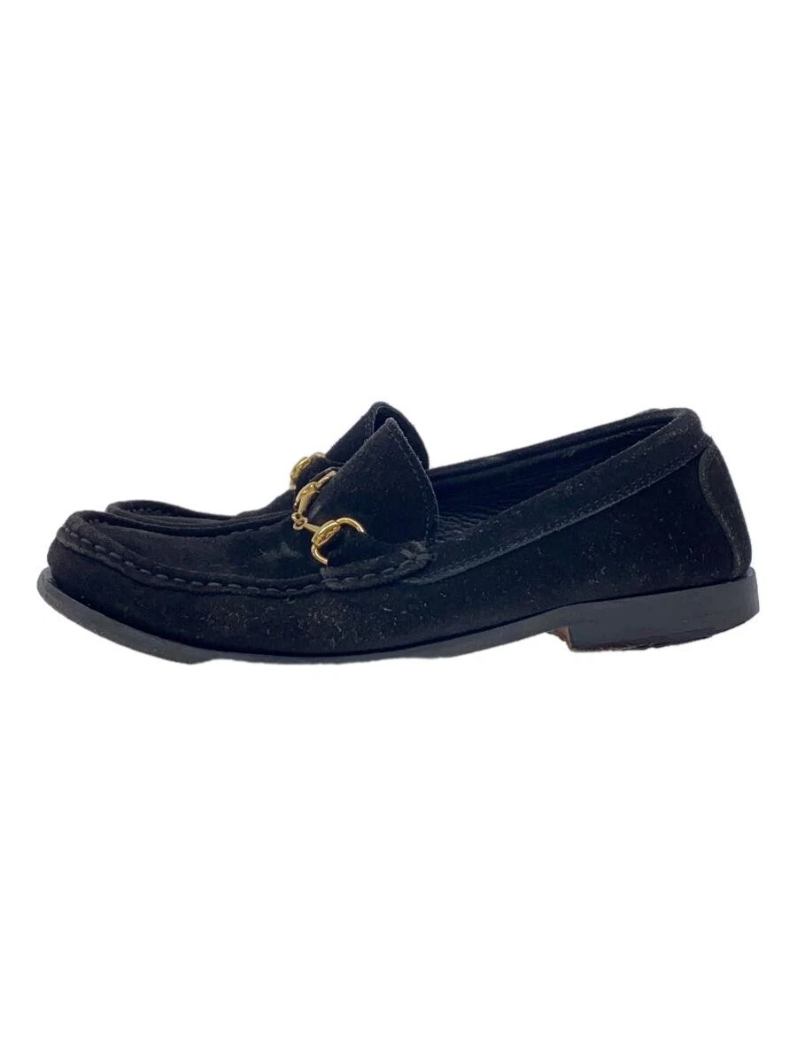 Mocassins Gucci 36 noirs talon 2 cm chaussures décontractées occasion