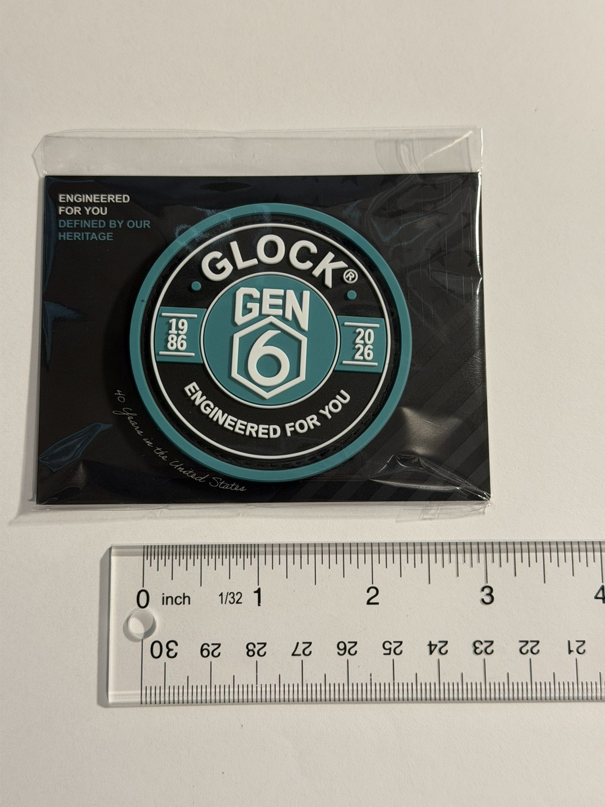 SHOT SHOW 2026 GLOCK Gen 6 MORALE hook and loop PATCH ** NEW