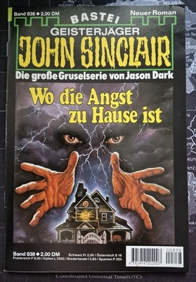 John Sinclair 1. Auflage Nr. 838   wie Neu