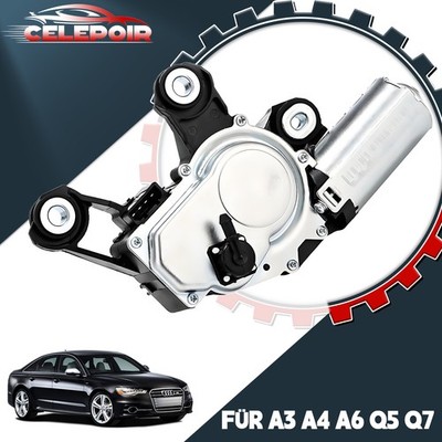 Für Audi A3 8P A4 8E B6 B7 8K B8 A6 4K C6 Q5 8R Q7 4L Hinten Wischermotor