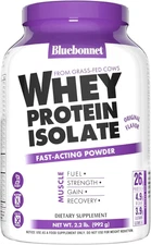 Nutrition Whey Protein Isolate Powder, Whey from Grass Fed Cows, 26 Grams of Pro