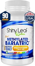 Shiny Leaf Methylated Bariatric Multivitamin Without Iron – Vitamins for Gast...