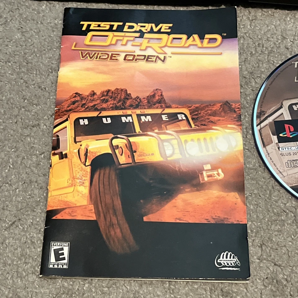 Test Drive Off-Road: Wide Open PlayStation 2 PS2 Complete CIB w/ Manual - Image 2 of 4