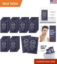 60 Pack Travel Shaving Cream for Men, Gentle Jasmine Scent - Compact Portable