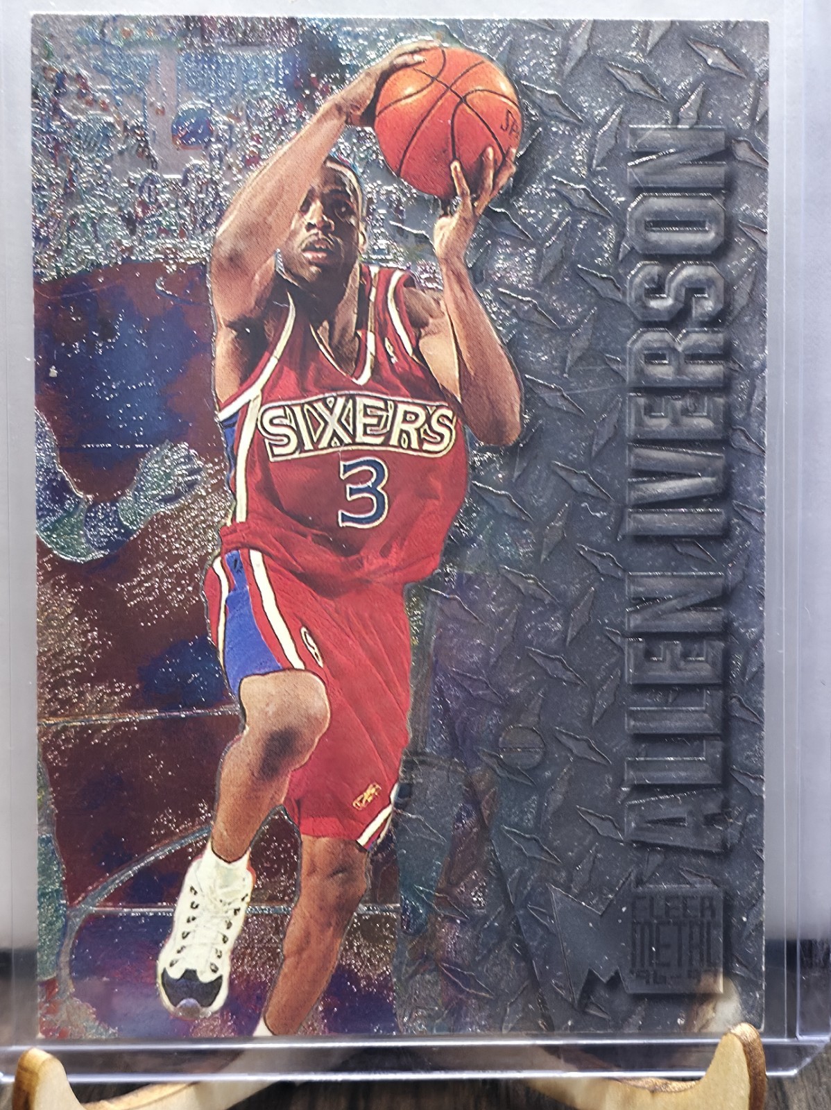 1996-97 Fleer Metal - Allen Iverson #201 (RC)