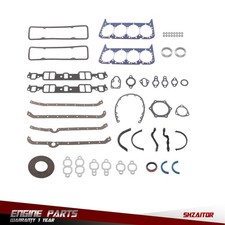 Full Engine Gasket Set For Rear Seal Chevrolet Sbc 283 327 350 5.7 260-1000 Full Engine Gasket Set For Rear Seal Chevrolet Sbc 283 327 350 5.7 260-1000
