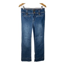 Anthropologie Pilcro and the Letterpress High Waist Jeans Dark Wash Size 30