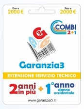Garantie 3 Combinaison EXTENSION DE GARANTIE 2 ANS + 1 AN DANNI ACCIDENTEL