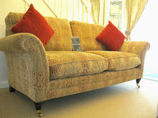 PARKER KNOLL BURGHLEY LARGE 2 SEATER SOFA.RRP £2700