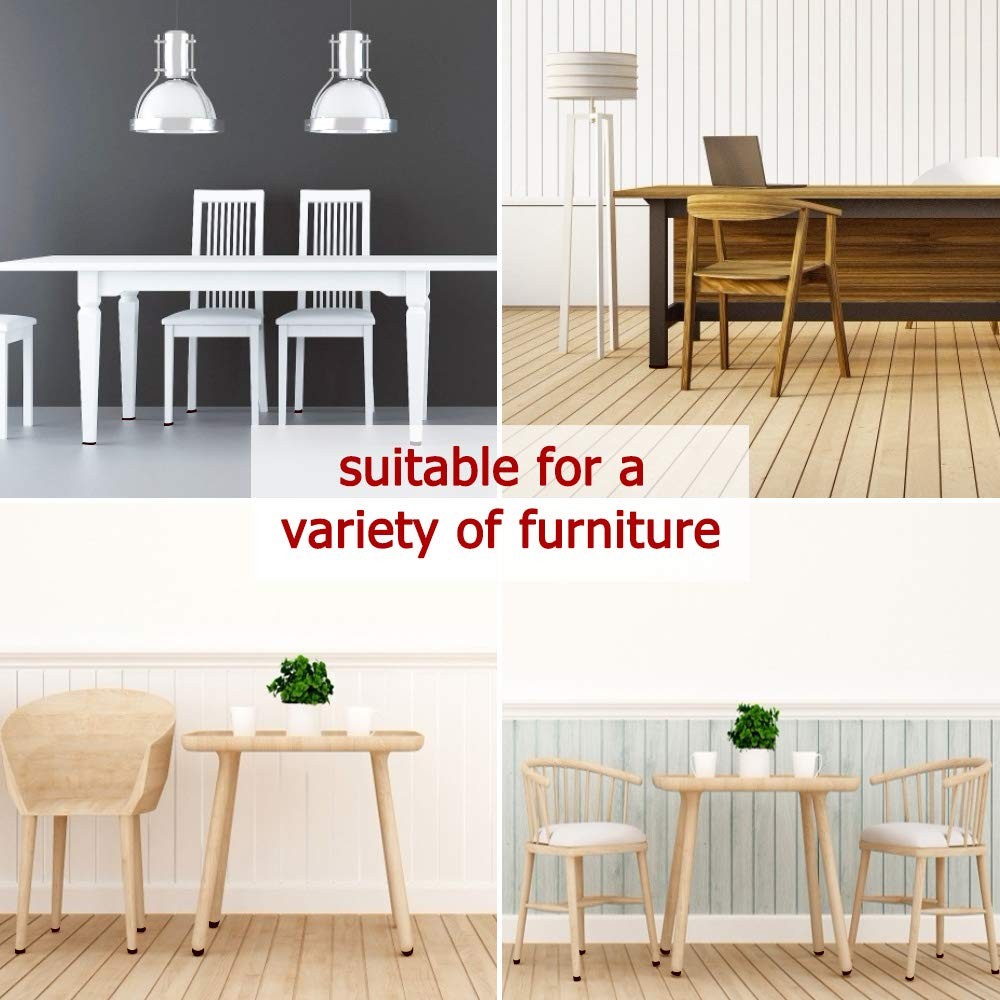 Yelanon Non Slip Furniture Pads -16pcs 3 Furniture Grippers, Non Skid for Fur...