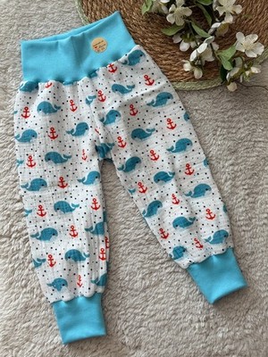   Pumphose Kind (Musselin)   Gr.  80 - 86 NEU Handmade *Wal*