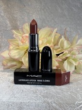 Mac Lustreglass Lipstick - 566 Work Crush - Full Size New In Box Free Shipping Mac Lustreglass Lipstick - 566 Work Crush - Full Size New In Box Free Shipping