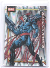 2026 Topps Chrome Marvel Comics #80 Mister Sinister RayWave Refractor
