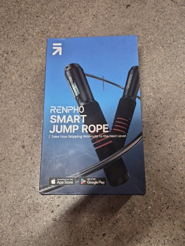 RENPHO Smart Jump Rope, Fitness Skipping Rope New Sealed Box (A-23)
